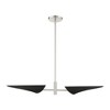 Livex Lighting Capistrano 2 - Light Chandelier in  Brushed Nickel - 2 of 4