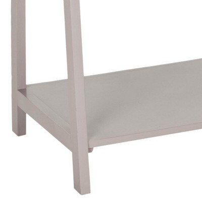 Albert 72" Gray Pine 5-Tier Ladder Shelf