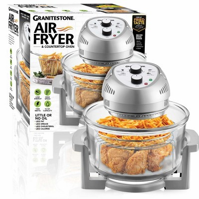 Granitestone 16-Quart Oil-Less Air Fryer & Countertop Oven