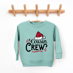 The Juniper Shop Cousin Crew Santa Hat Youth Ultra-Soft Graphic Sweatshirt - 1 of 3