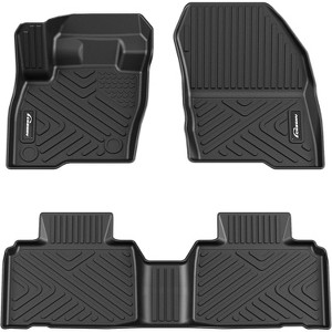 All-Weather Floor Mats for 2015-2025 Edge - Heavy Duty TPE Anti-Skid Liners, Custom Fit (Black) - 1 of 4