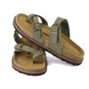 CUSHIONAIRE Pluto Cork Footbed Summer Sandals for Women 2025 Comfortable Slides with Adjustable Buckles, Toe Loop & Stitched Design - 3 of 4