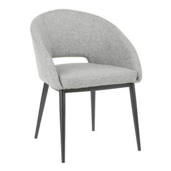 Renee Contemporary Chair Black - LumiSource