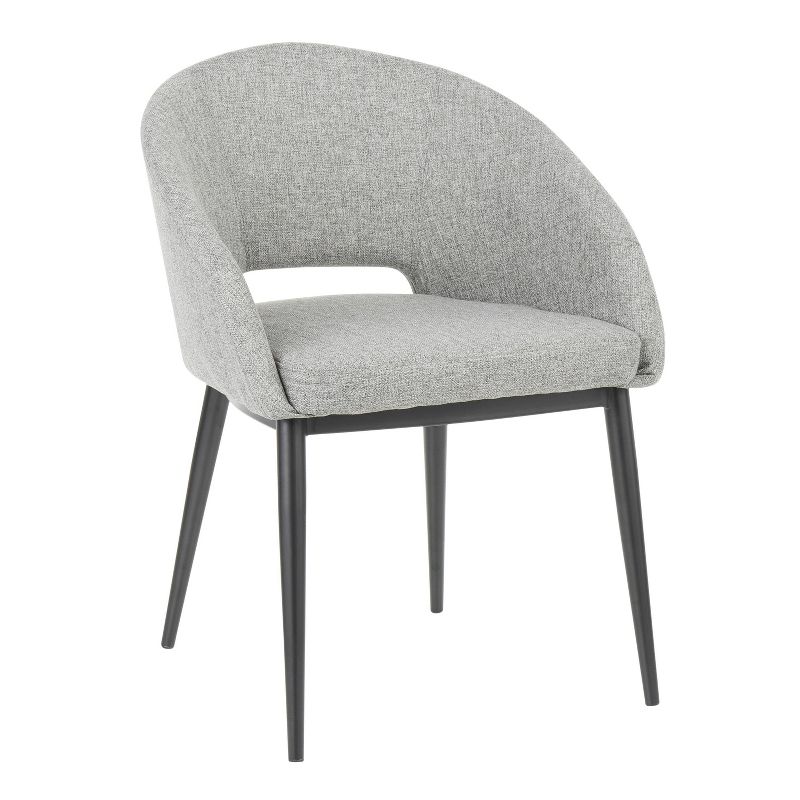 Renee Contemporary Chair Black - LumiSource, 1 of 12
