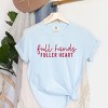 Simply Sage Market Full Hands Fuller Heart Garment Dyed Tee - 3 of 4