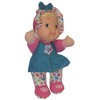 Goldberger Baby's First 12" Soft Body Playtime Baby Doll with Teal Dress - 3 of 4