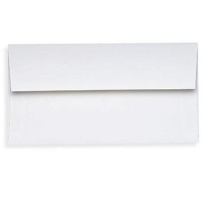 LUX Slimline Invitation Envelopes 3 7/8 x 8 7/8 80lb. Bright White 72973-80W-250