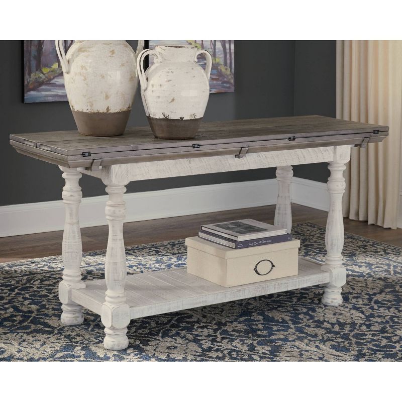 Havalance Flip Flop Sofa Table Gray/White - Signature Design by Ashley, 2 of 10