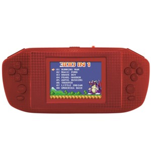 Lexibook Power Cyber Arcade®, Portable game console, 300 games, Red ...