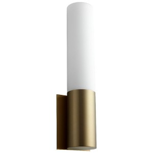 Oxygen Lighting Magnum 1 - Light Sconce in  Aged Brass - 1 of 1