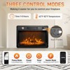 Karl Home 1400-Watt 26-inch Smart Electric Fireplace Insert with WIFI Function and 6-Color Flames - 4 of 4
