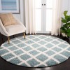 Dallas Shag SGD258 Power Loomed Area Rug  - Safavieh - 2 of 3