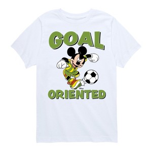 Boys' - Disney - Mickey Soccer Goal Short Sleeve Graphic T-Shirt - 1 of 4