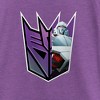 Girl's Transformers: EarthSpark Megatron Decepticon Logo T-Shirt - 2 of 4