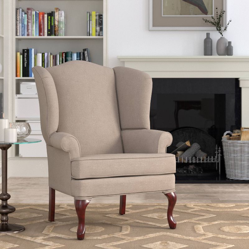 Comfort Pointe Erin Wing Back Accent Chair, 2 of 7
