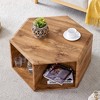 HDZNVF Hexagonal MDF coffee table - 2 of 4