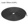 Unique Bargains Rubber Round Soundproof Insulation DIY Warehouse Weather Seal Strip - 3 of 4