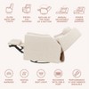 Babyletto Kiwi Deluxe Power Glider Recliner with Heat and Massage - 4 of 4