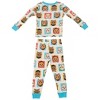 Kids Cocomelon 2-Piece Long Sleeve Pajama Set - Toddler 4T - 2 of 2
