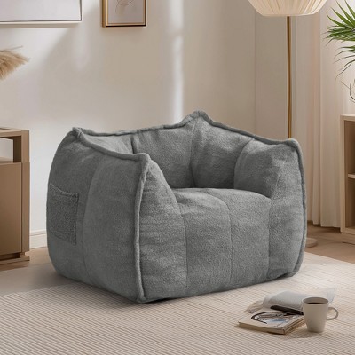 Teddy Fleece Single Bean Bag Chair