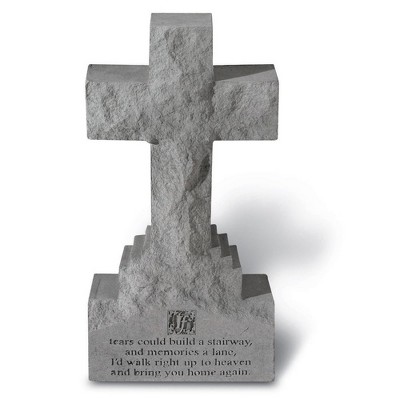 Kay Berry Rustic Cross Garden Stone