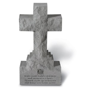 Kay Berry Rustic Cross Garden Stone - 1 of 1