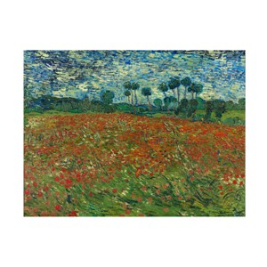 Trademark Fine Art -Van Gogh 'Poppy Field' Canvas Art - 1 of 4