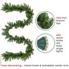 Northlight Pre-Lit Buffalo Fir Commercial Christmas Garland - 50' x 10" - Warm White LED Lights - 3 of 3