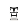 Signature Design by Ashley Gretlynn Modern Dining Chairs with Wraparound Back, Set of 2, Black - 4 of 4