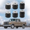 VEVOR Body Mount Bushing Kit, Compatible with 1980-1998 Ford F150 F250 F350, 62 PCS Polyurethane Body Mount Kit, Quick Replacement, Black - 2 of 4