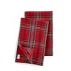Solino Home Linen Plaid Kitchen Towels | Classic Tartan - 3 of 4