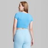 Women's Short Sleeve Square Neck Fitted Seamless T-Shirt - Wild Fable™ - 3 of 3