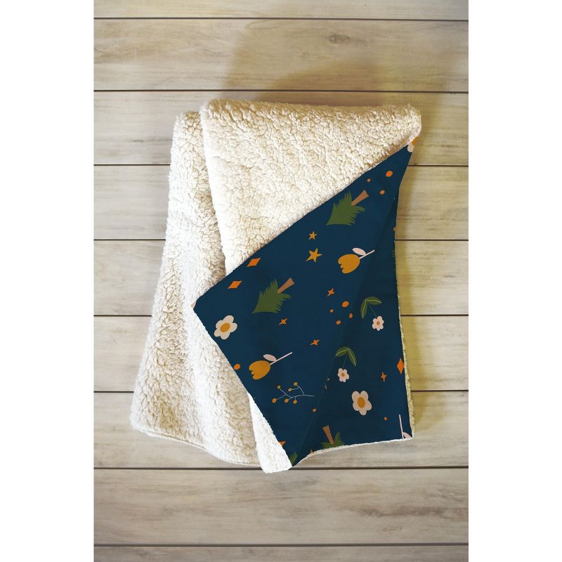 Hello Twiggs Fall Forest Fleece Throw Blanket - Deny Designs, 2 of 3