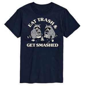 Men's - Instant Message - Eat Trash Get Smashed Short Sleeve Graphic T-Shirt - 1 of 4