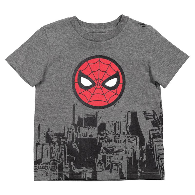 Marvel Avengers Spiderman 3 Pack T-Shirts, 4 of 9