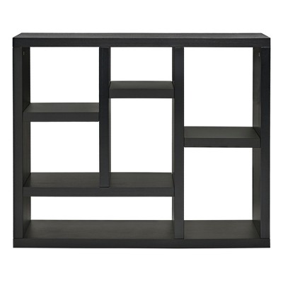 Maliang 43.31"x13.78"x35.63" Open Shelf Bookcase, Display Storage Cabinet with 7 Cube Storage Spaces, Floor Standing Bookshelf