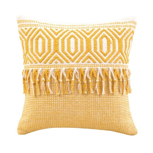 Target sales yellow pillow