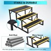 Portable Step Stool with Handrail, Non-Skid Tape Pool Ladder for RV, Travel Traile, Camper Stairs for Indoor and Outdoor Use, Ground Pool Access - 4 of 4