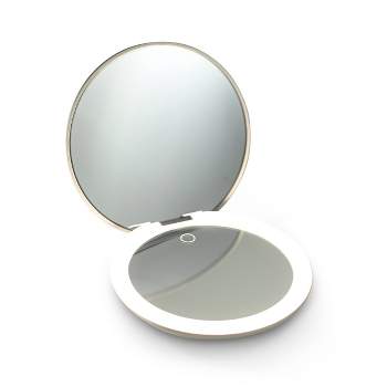 Ilios Lighting Rechargeable LED Compact Makeup Mirror