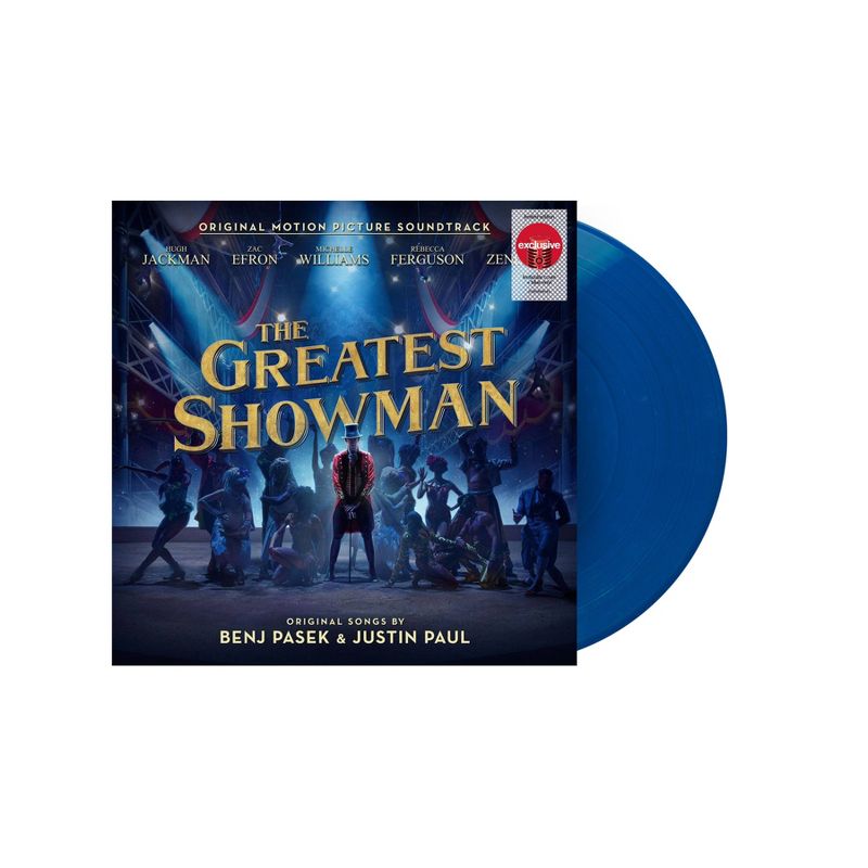 The Greatest Showman - The Greatest Showman (Original Motion Picture Soundtrack) (Lenticular Cover) (Target Exclusive, Vinyl) (Blue), 1 of 2
