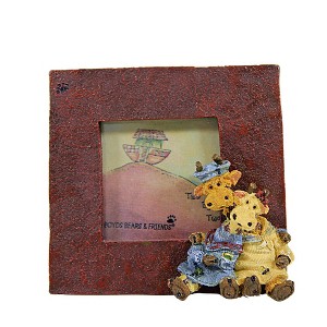 Boyds Bears Resin 2.75 In Stretch & Skye Mini Frame Giraffe Noah Photo Single Image Frames - 1 of 3