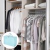 Unique Bargains Foldable Clothes Blanket Organizer with Carrying Handle Closet Storage Bag 35L - 4 of 4