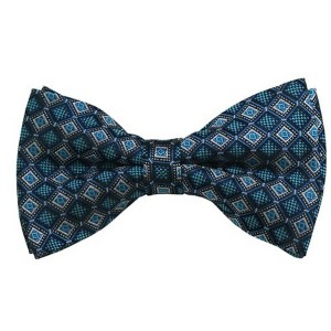 Men's Geometric Color 2.75 W And 4.75 L Inch Pre-Tied adjustable Bow Ties - 1 of 3
