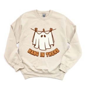 Simply Sage Market Hang In There Ghost Sweatshirt - 1 of 4