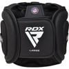 RDX Sports Head Guard Aura Plus T-17: Boxing, MMA, Sparring, Protective Gear, Impact Absorption, Adjustable Fit, Durable, Training Equipment - 4 of 4