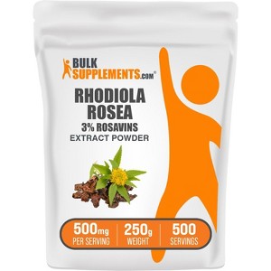 BulkSupplements Rhodiola Extract (3% Rosavin) Powder - 1 of 4