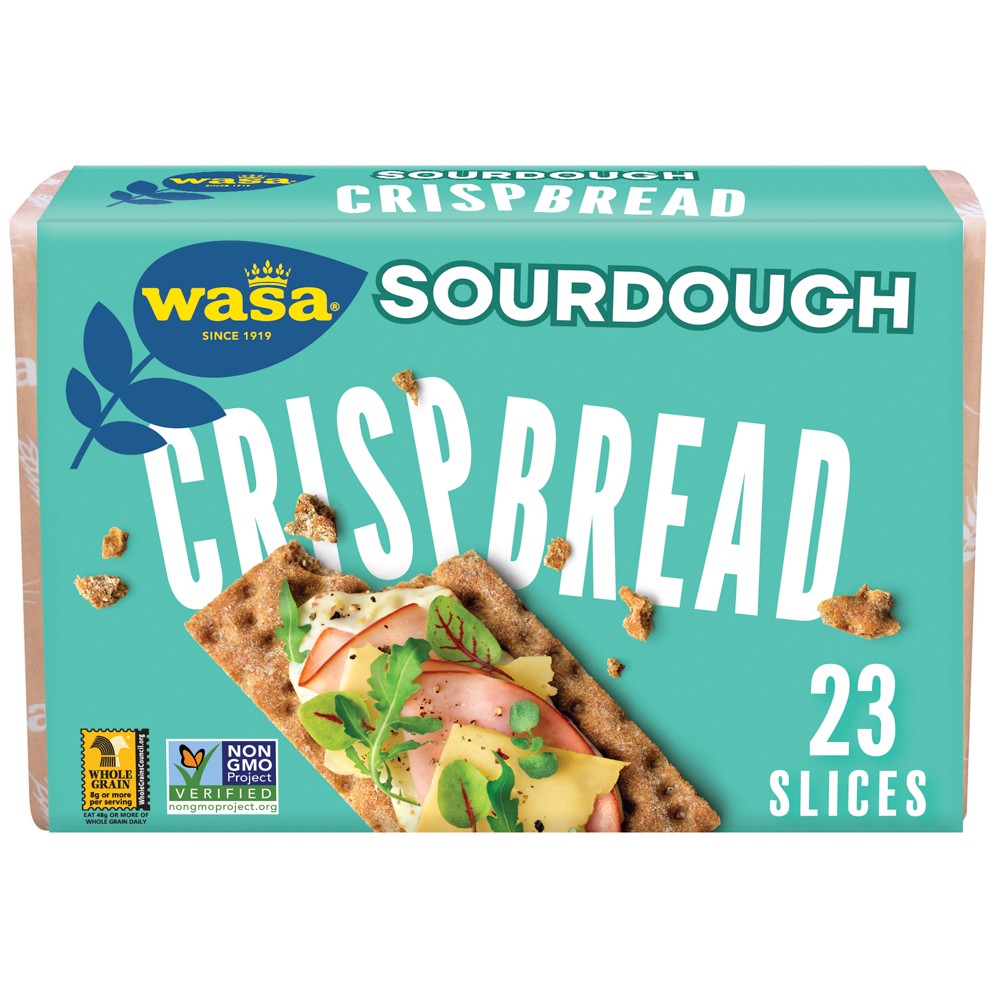 wasa WHOLE GRAIN CRISPBREAD