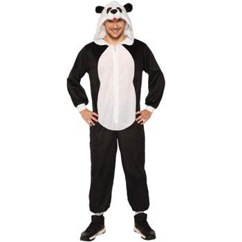 Forum Novelties Hooded Panda Jumpsuit Adult Costume