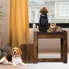 Lirago Vintage Pet Bunk Bed 44.5x19.7x25.6"-2-Tier Window Perch with Scratch Pad for Cats - 2 of 4