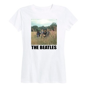 Women's - The Beatles - Band Members In Field Short Sleeve Graphic T-Shirt - 1 of 4